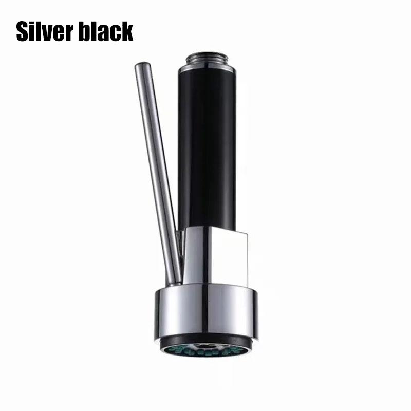 Kitchen Pull-out Faucet Nozzle Handheld ABS Faucet Water-saving High-pressure Nozzle Bathroom Sink Faucet Replacement