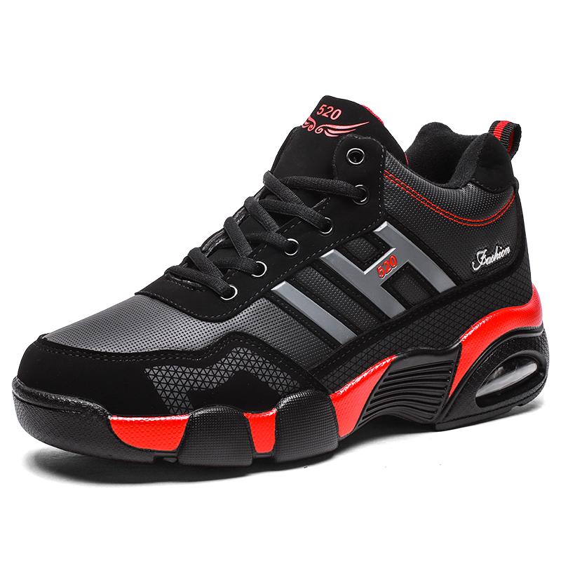 Men's Boots Casual Sport Sneakers Shoes For Men Outdoor Snow Boots Male Warm High Top Walking Sneakers Winter Fashion