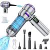 Wireless Handheld Vacuum Cleaner with High Suction, Power Display & Portable Brushless Motor