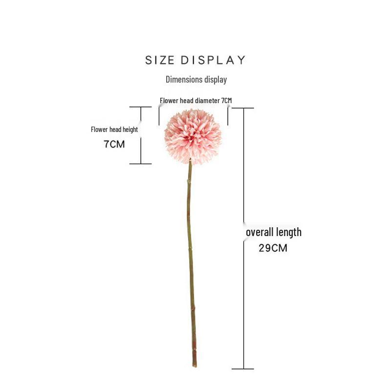 Artificial Wedding Decorations: Dandelion, Hyacinth, Hydrangea, Ping Pong & Chrysanthemum Flowers