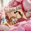 The Little L-Lulu Show Anime Cushion Cover Pattern Printed Pillowcase For Living Room Sofa Cushion Cover & Bedroom Decor