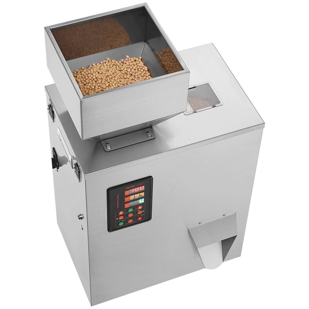 Powder Filling Machine, 0.022-1.1lbs/10-500g, Automatic Intelligent Particle Weighing Filling Machine, Bottle Bag Powder Filler Particle Dispenser for