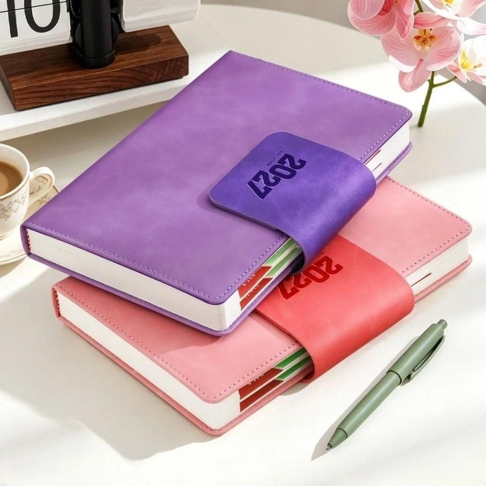 A5 Agenda Planner Notebook Convenient Time Management Planner To Do List 2027 Schedule Book School
