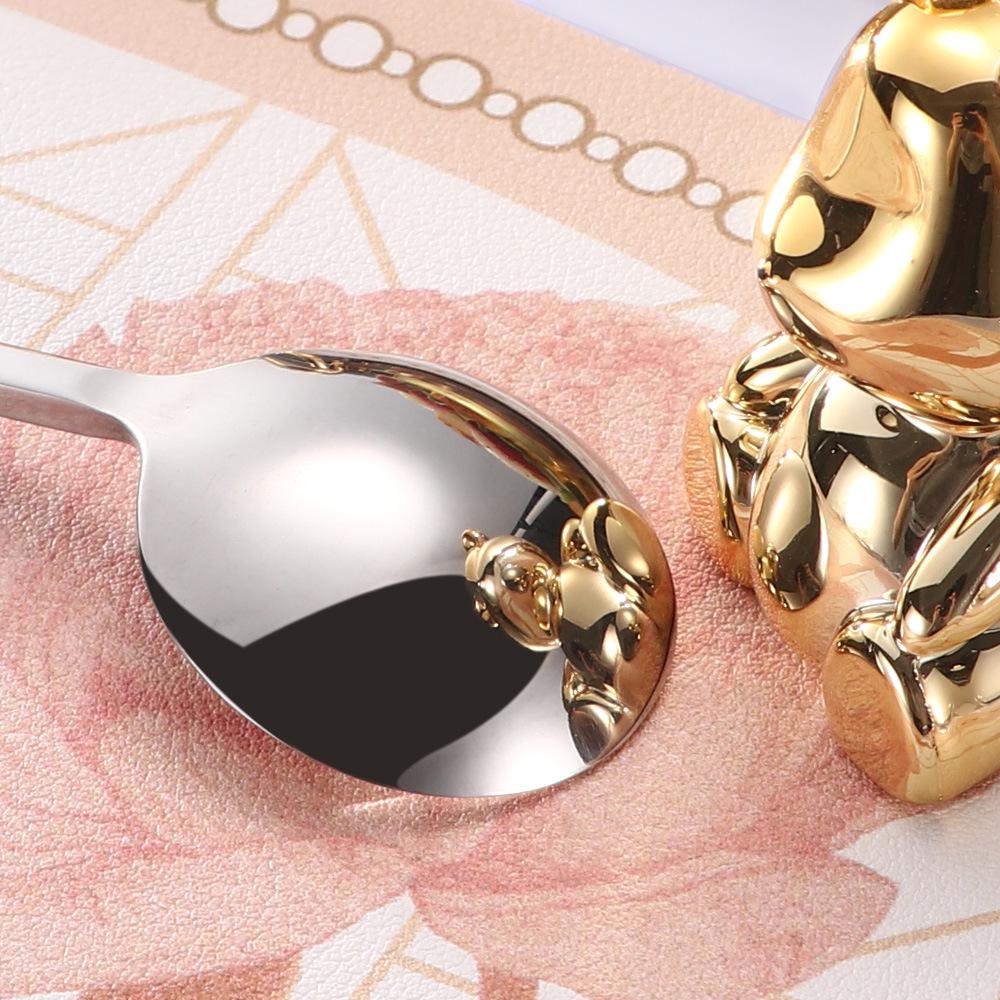 304 Edelstahl Langer Griff Kaffee- & Eis-Rührlöffel