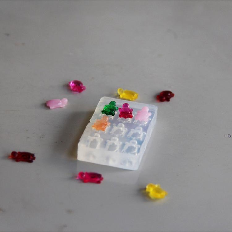 Portable Puzzle Toy Molds Handmade Crafting Moulds Team Cooperation Game Molds Silicone Texture Hand-Making Supplies