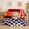 Fashion Kpop Bang Chan Stray Kids Soft Flannel Throw Blanket,Cozy Blanket for Bed,Couch,Sofa,Bedroom,Living Room,Travel,Camping