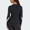 Adidas True Healing Series Casual Round Neck Pullover Slim Fit Long Sleeve Regular T-Shirt Women Tops KE4905