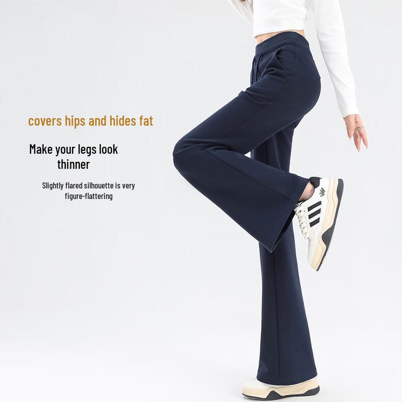 Handu Yishe Women's High-Waist Flare Pants