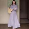 French-Inspired Knit Cardigan and Skirt Set - Spring New Arrival, Waist-Cinched, Age-Defying Fashion.