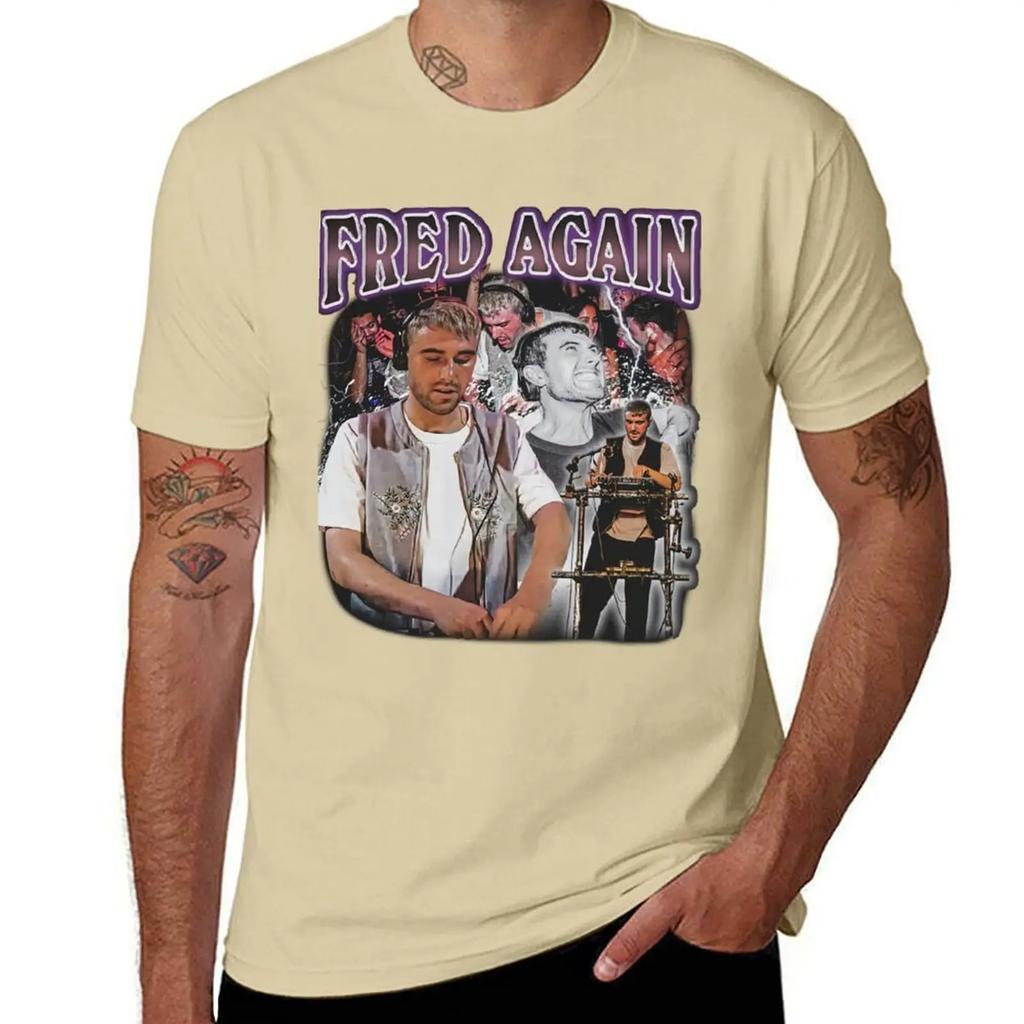 Fred Again Vintage T-Shirt oversized für einen Jungen Sweatshirts, Herren