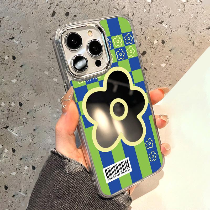 Mobile Phone Cases for iPhone 11 13 XR 15 Pro Max 12 14 Pro Max Case iPhone 16 XS Max Mirror Protective Case Mirror Exquisite Cartoon Waterproof