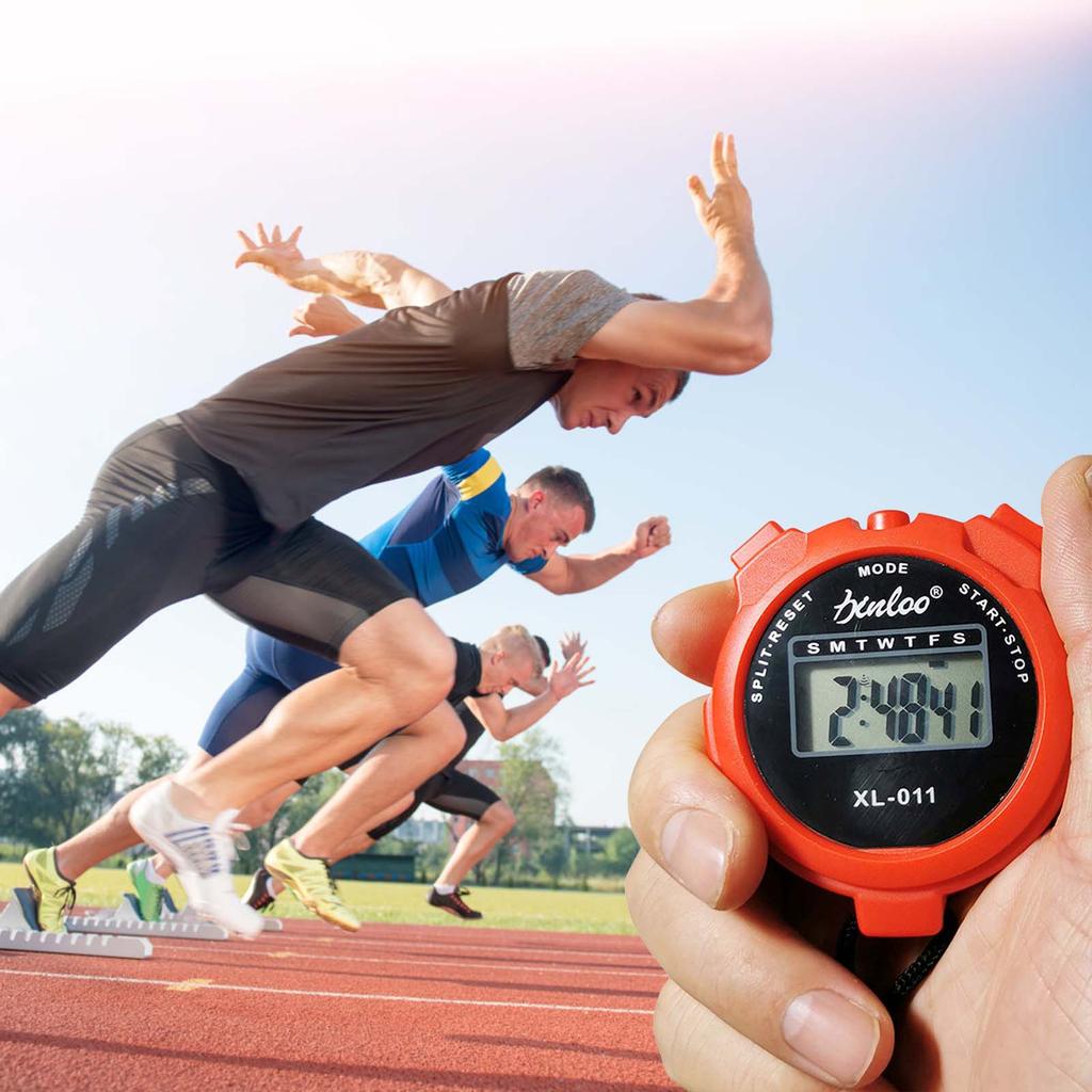 Digital Sports Stopwatch Multifunctional Student Stopwatch Competition Timer Suitable for Coaches Fitness Swimming
