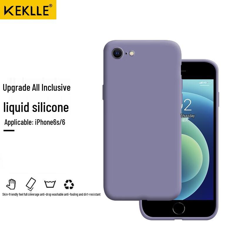 KEKLLE Жидкий силиконовый защитный чехол для iPhone iPhone 6S/6 (4.7-inch)