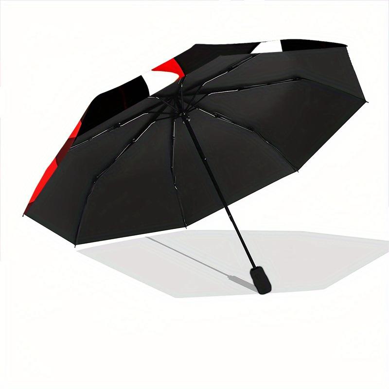 1pc Shark Camo Windproof Automatic Windproof Umbrella, Lightweight for Women/Men, Perfect Christmas Gift 0811259