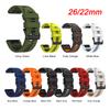 QuickFit 22mm 26mm Silicone Watch Strap for Garmin Fenix 8 Pro 8 E 7X 7Pro/Instinct 2X/Enduro 3/Tactix 8 Replacement Watch bands