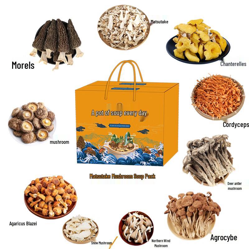 Xiangyu Hongyan Premium Wild Mushroom Gift Sets