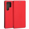 Etui Beline Book Magnetic Do Galaxy S23 Ultra Czerwone
