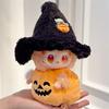 Doll Clothes Halloween Pumpkin Costume with Hat Accessory for 17cm 1st/2nd/3rd Figures (No Doll)