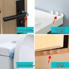Silicone Anti-Collision Door Knob Pad & Wall Protector Set