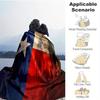 design of the flag of Texas Flannel printed blanket suitable for all seasons suitable for living room office sofa and travel