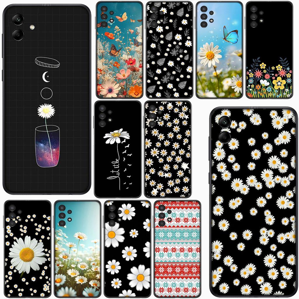 for Samsung Galaxy Note 20 Ultra 10 8 9 S10 Plus Lite S8 A70 A24 A25 A37 A57 A51 A7 Case Fresh Little Daisy Flower Sunflower