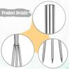 Hand Rake Cultivator Compact Stainless Steel Thickened Prong Garden Fork Tool for Weeding