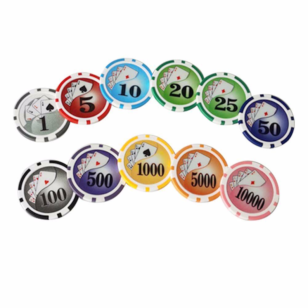 Equipment Ball Position Absorb Clip Standard Hat Clip Poker Numbers Golf Ball Marker Golf Hat Clip