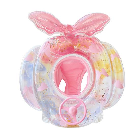 Mermaid Pool Float Mermaid Tail Shaped Inflatable Swimming Ring with Seat Infant Pool Floaties for Baby Girls Boys Toddlers
