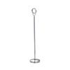 Hotel Stainless Steel Table Place Card Holder Number Stand 25cm