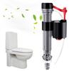 Universelles Toilettenspülventil Verstellbare Höhe Tank und Schüssel Wassersteuerung 19,5-30,5 cm Toilettentank Ersatzkit Toiletten Teile