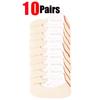 10/20pairs Non-slip Invisible Socks Slippers Seamless Ice Silk Ankle Boat Socks Summer Thin Solid Casual Breathable No Show Sock