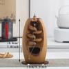 1pc Waterfall Ceramic Incense Holder for Aromatherapy and Home Decor