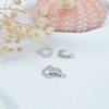 1 Piece Fastener Connector Clasps Locks 18K Gold Plated Brass Inlaid Zircon Pearl End Clasps For Jewelry Diy Bracelet Necklace