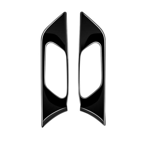 MEKOMEKO Nissan New Serena C28 Inner Door Handle Cover Inner Door Bowl Cover Door Knob Cover Parts Dress Up Interior Parts ABS Resin 2PCS SERENA C28 D