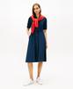 TOMMY HILFIGER Mix Polo Midi Dress (T22G0Tdr002Wt1C1G)