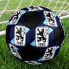 Pallone da Calcio 1860 Monaco Taglia 5 Colorato Cucito a Macchina PVC Pronto per la Competizione Resistente Alta Rimbalzabilità