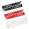 2 Piezas Pegatinas de Rayas para Coche Calcomanías Reflectantes de Vinilo para Espejo Retrovisor Decoración Para Opel Adam Ampera Corsa Insignia Karl Rocks-e Astra Nueva Energía