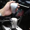 For Honda HR-V HRV 2016-2019 Silver 2X Inner Gear Shift Knob Decor Cover Trim