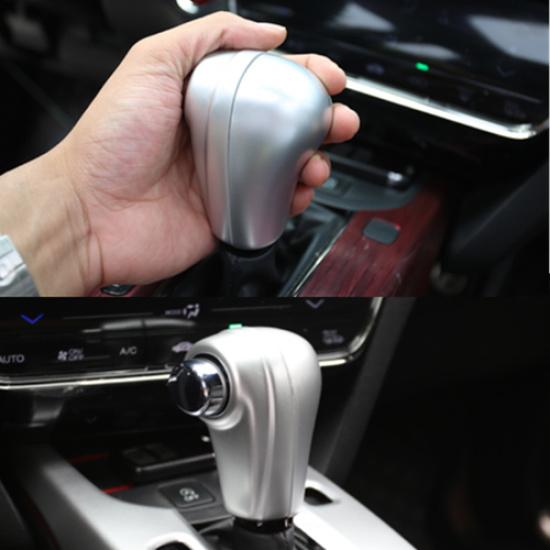 For Honda HR-V HRV 2016-2019 Silver 2X Inner Gear Shift Knob Decor Cover Trim
