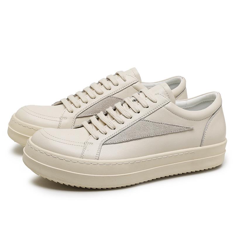 

Мужские ретро кроссовки из коровьей кожи - Удобная толстая подошва, Увеличивающие рост, Модные, Универсальные, Нишевый дизайн, Повседневная обувь 42