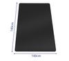 PVC Mat 140x100cm - Black