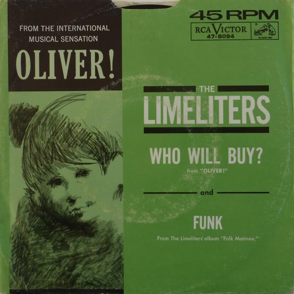 

7inch Record LIMELITERS - Who Will Buy 478094 RCA Victor 1962 US Folk Used