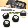 4pz Rullo di Pressione Vintage per SONY Technics JVC CA-C220 CA-D4 CA-D55 CA-D622