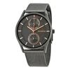 Skagen Men's HOLST Multifunction Watch, Gray, Gray Dial, Gray Mesh Bracelet, SKW6180