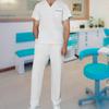 Scrub Sets for Women Men Nurse Uniform Modern Soft Short Sleeve V Neck Machine Washable Workwear