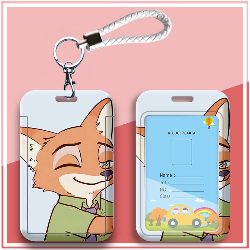 Popular Student Animal Lanyard Badge & ID Card Holder
