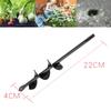 Versatile Garden Planting Auger Spiral Hole Drill Bit For Hassle-free Post Hole Digger