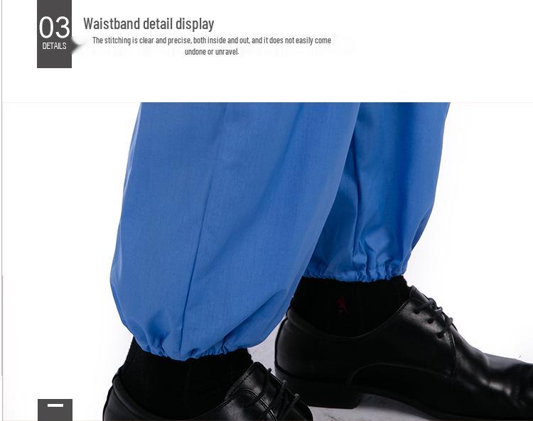 Six-Color All-Season Dustproof Workshop Workwear with Separable Zipper and Optional Logo