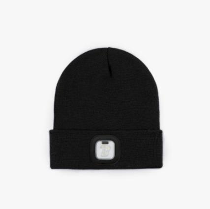 New Design Headband Listen Songs Talk Beanie Knitted Bone Conduction Headphones Wireless Music Head Light