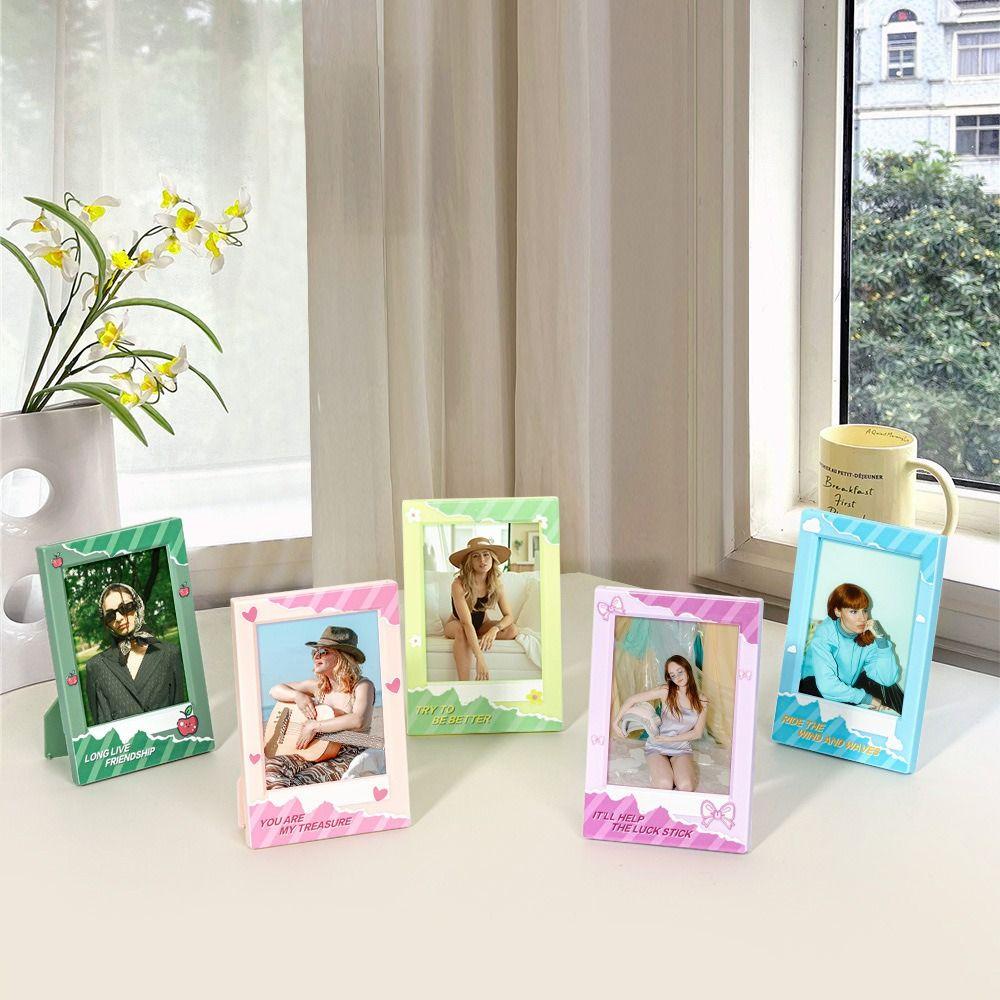 3 Inch 3 Inch Photo Frame Mini Mini Film Frame Color Frame 3 Inch Photo Holder  Children's Art